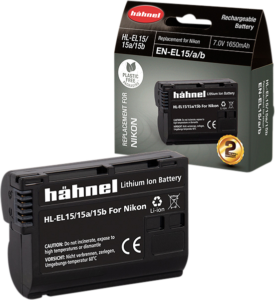 HÄHNEL Battery Nikon HL-EL15A/B / EN-EL15A/B/C