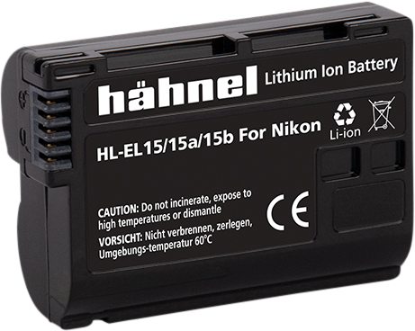 HÄHNEL Battery Nikon HL-EL15A/B / EN-EL15A/B/C