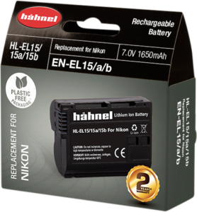 HÄHNEL Battery Nikon HL-EL15A/B / EN-EL15A/B/C