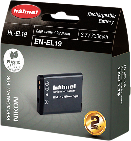 HÄHNEL Battery Nikon HL-EL19 / EN-EL19