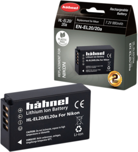 HÄHNEL Battery Nikon HL-EL20/20A / EN-EL20/20a