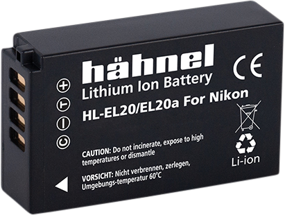 HÄHNEL Battery Nikon HL-EL20/20A / EN-EL20/20a