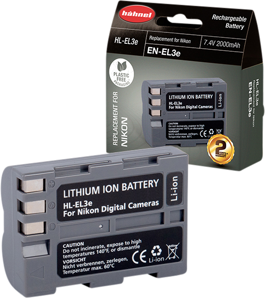 HÄHNEL Battery Nikon HL-EL3E / EN-EL3e