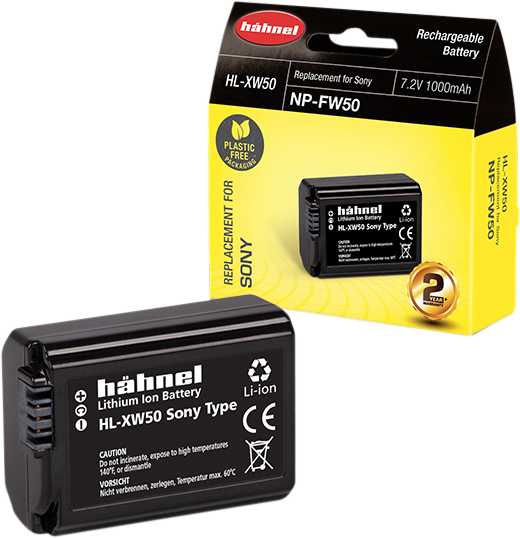 HÄHNEL Battery Sony HL-XW50 / NP-FW50