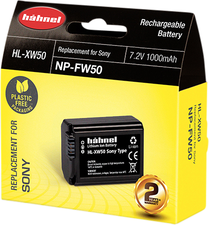 HÄHNEL Battery Sony HL-XW50 / NP-FW50