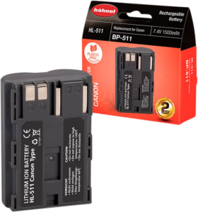 HÄHNEL Battery Canon HL-511 / BP-511