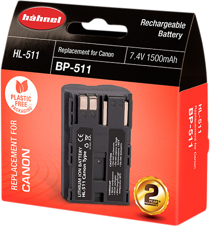 HÄHNEL Battery Canon HL-511 / BP-511