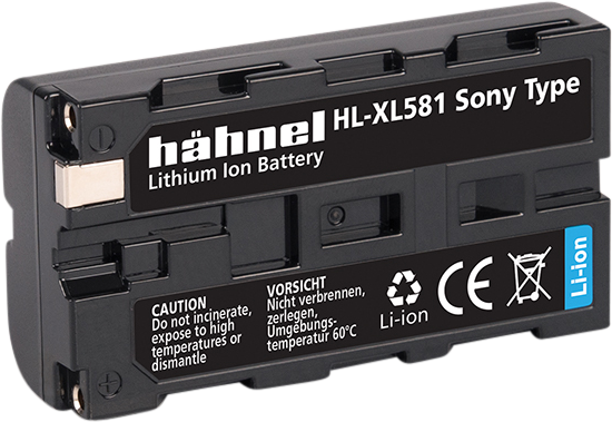 HÄHNEL Battery Sony HL-XL581 / NP-F530 / F550 / F570