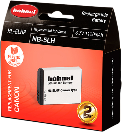 HÄHNEL Battery Canon HL-5LHP / NB-5LHP