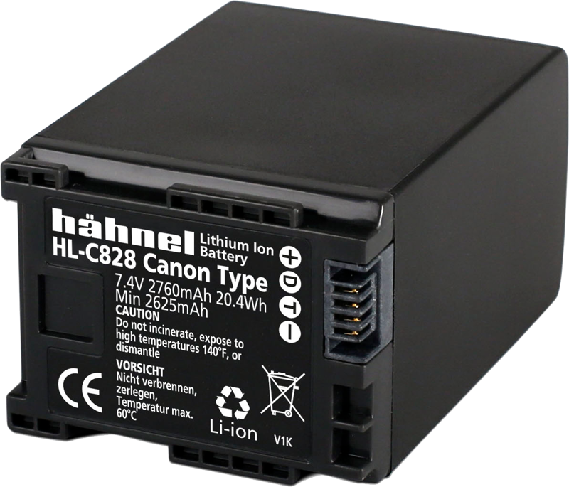 HÄHNEL Battery Canon HL-C828 / BP-828
