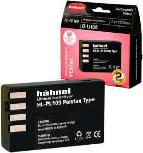 HÄHNEL Battery Pentax HL-PL109 / D-Li109