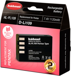 HÄHNEL Battery Pentax HL-PL109 / D-Li109
