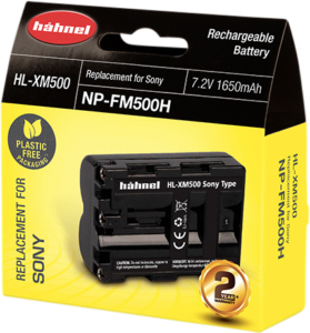 HÄHNEL Battery Sony HL-XM500 / NP-FM500H