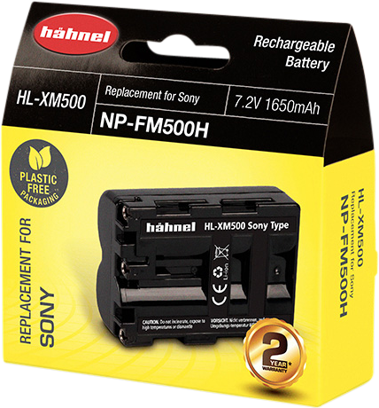 HÄHNEL Battery Sony HL-XM500 / NP-FM500H