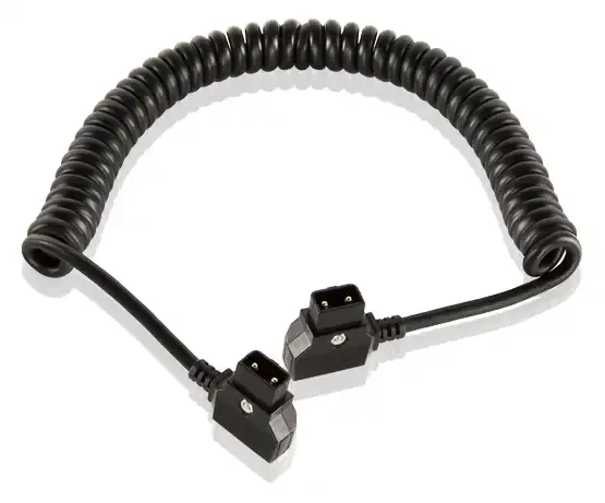 SHAPE 20" Coiled D-Tap to D-Tap Cable