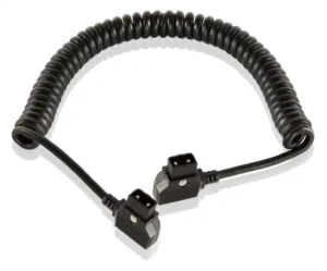 SHAPE 20" Coiled D-Tap to D-Tap Cable