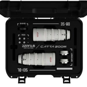 DZOFILM Catta Zoom 35-80/70-135mm (E_White_Case_2pcs) Cine Zoom 2-Lens Bundle
