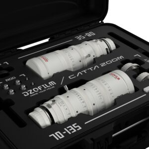 DZOFILM Catta Zoom 35-80/70-135mm(E_White_Case_2pcs) Cine Zoom 2-Lens Bundle