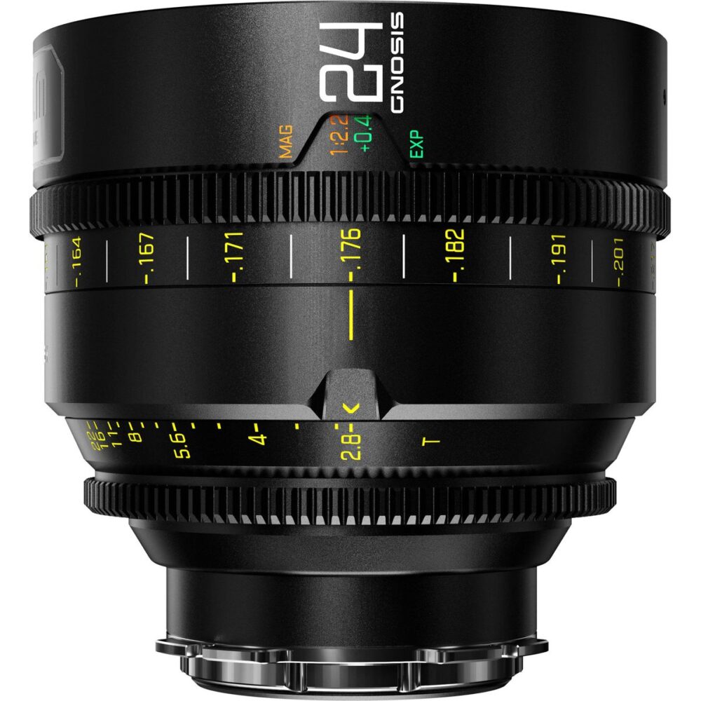 DZOFILM 24 mm T2,8 Gnosis Macro Prime (LPL/PL/EF Mounts, Metric) (with Case)