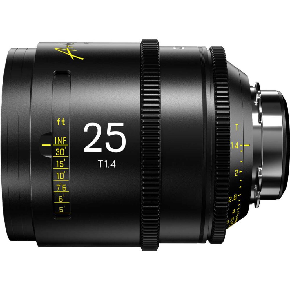 DZOFILM Arles 25mm T1.4 FF/VV Prime Cine Lens (PL) (Metric)