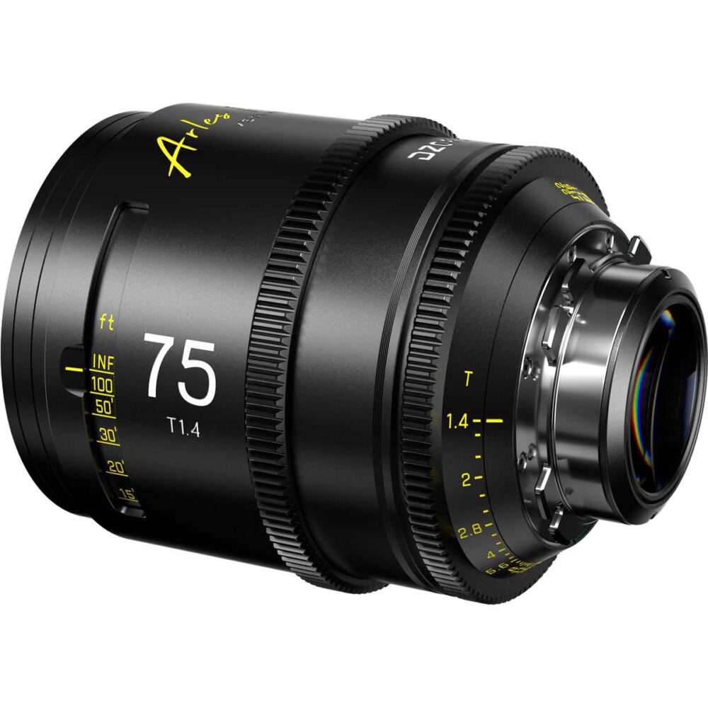 DZOFILM Arles 75mm T1.4 FF/VV Prime Cine Lens (PL) (Metric)