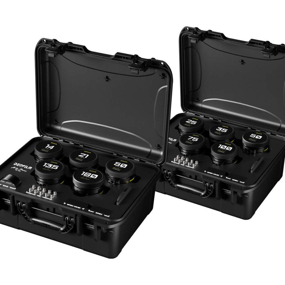 DZOFILM Arles FF/VV Prime Cine 10-Lens Set (PL) (Metric)