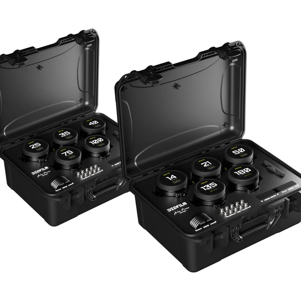 DZOFILM Arles FF/VV Prime Cine 10-Lens Set (PL) (Metric)