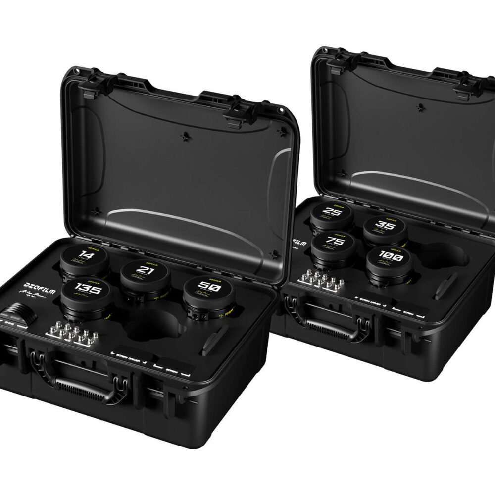 DZOFILM Arles FF/VV Prime Cine 8-Lens Set (PL) (Metric)