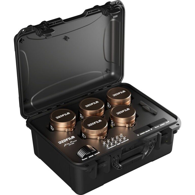 DZOFILM Arles Lustre 14/21/25/35/40/50/75/100/135/180mm (PL_Gold_Case_10pcs_Metric)