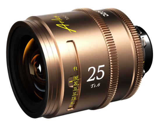 DZOFILM Arles Lustre 25mm (PL_Gold_Carton_1pcs_Metric)