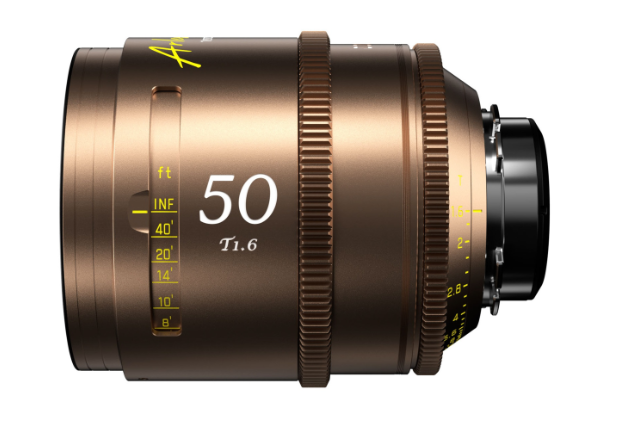 DZOFILM Arles Lustre 50mm (PL_Gold_Carton_1pcs_Metric)