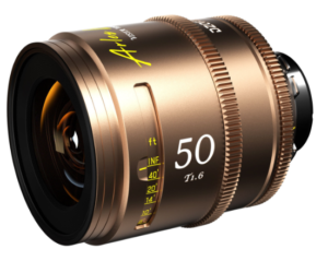 DZOFILM Arles Lustre 50mm (PL_Gold_Carton_1pcs_Metric)