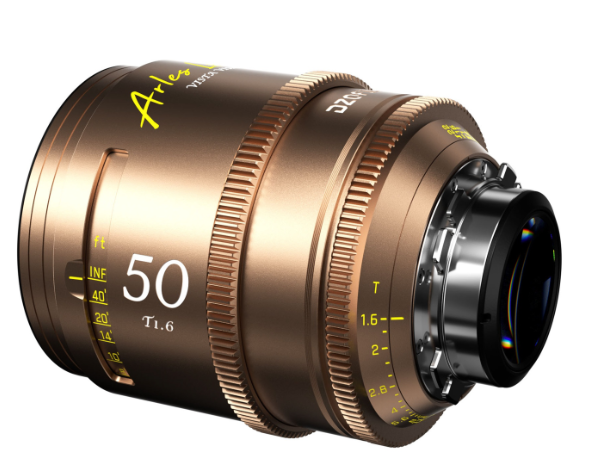 DZOFILM Arles Lustre 50mm (PL_Gold_Carton_1pcs_Metric)