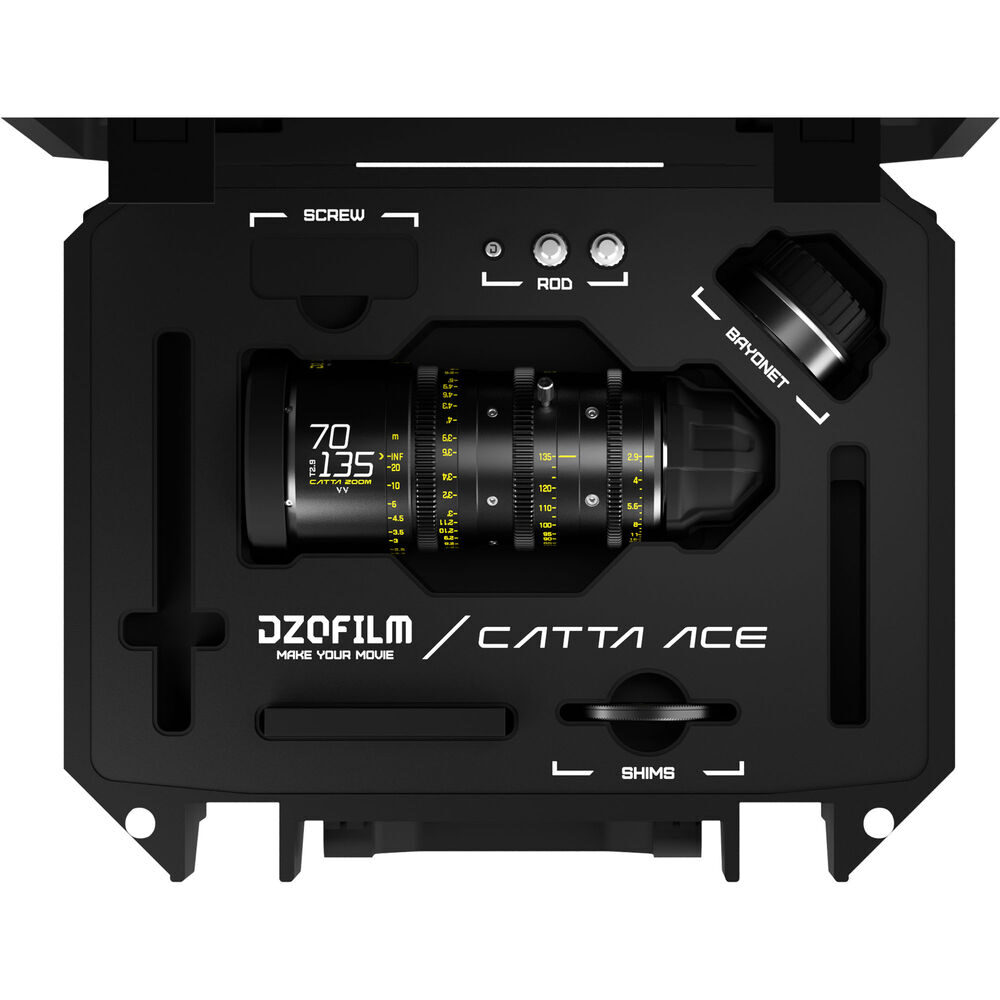 DZOFILM Catta ACE FF Zoom 70-135mm T2.9 Black