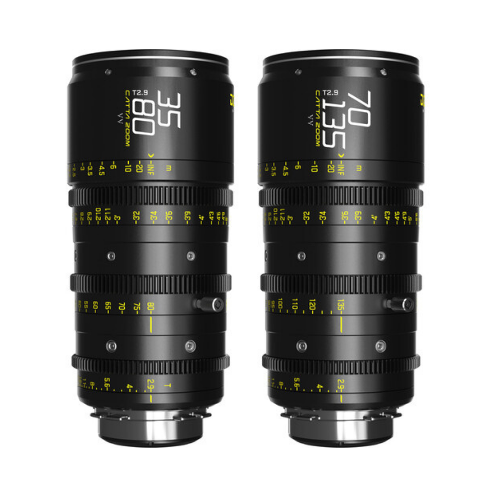 DZOFILM Catta ACE FF Zoom Bundle 35-80/70-135 T2.9 Black