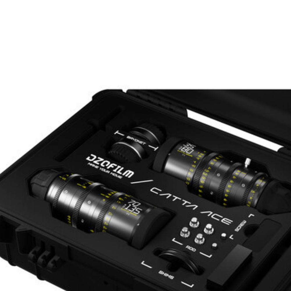 DZOFILM Catta ACE FF Zoom Bundle 35-80/70-135 T2.9 Black