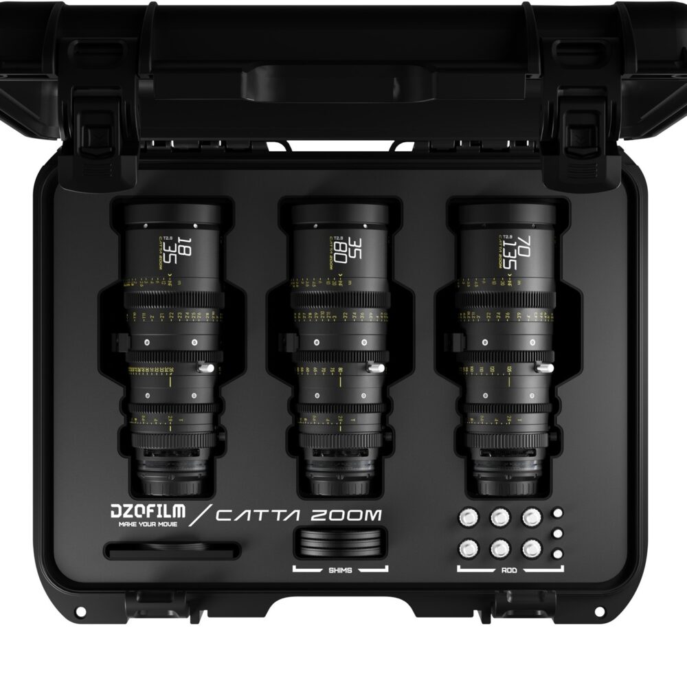 DZOFILM Catta Zoom Bundles_18-35/35-80/70-135 T2.9-E Mount(Black)