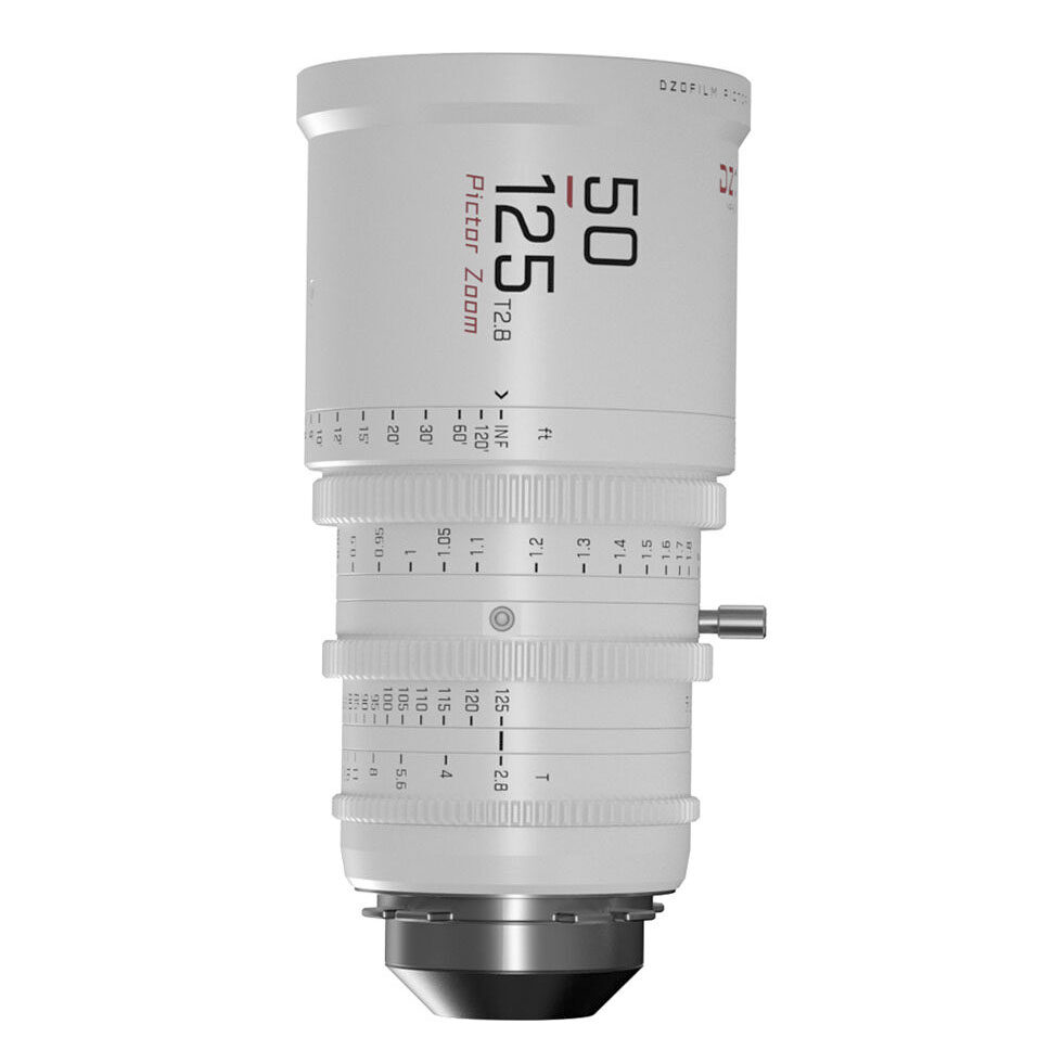 DZOFILM Pictor 50-125mm T2.8 S35 (PL/EF Mount) (White)