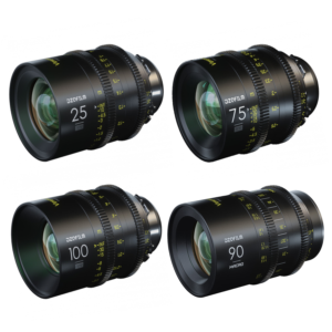 DZOFILM Vespid 4-lens Kit EF (25,75,100 T2.1 + Macro 90mm T2.8)