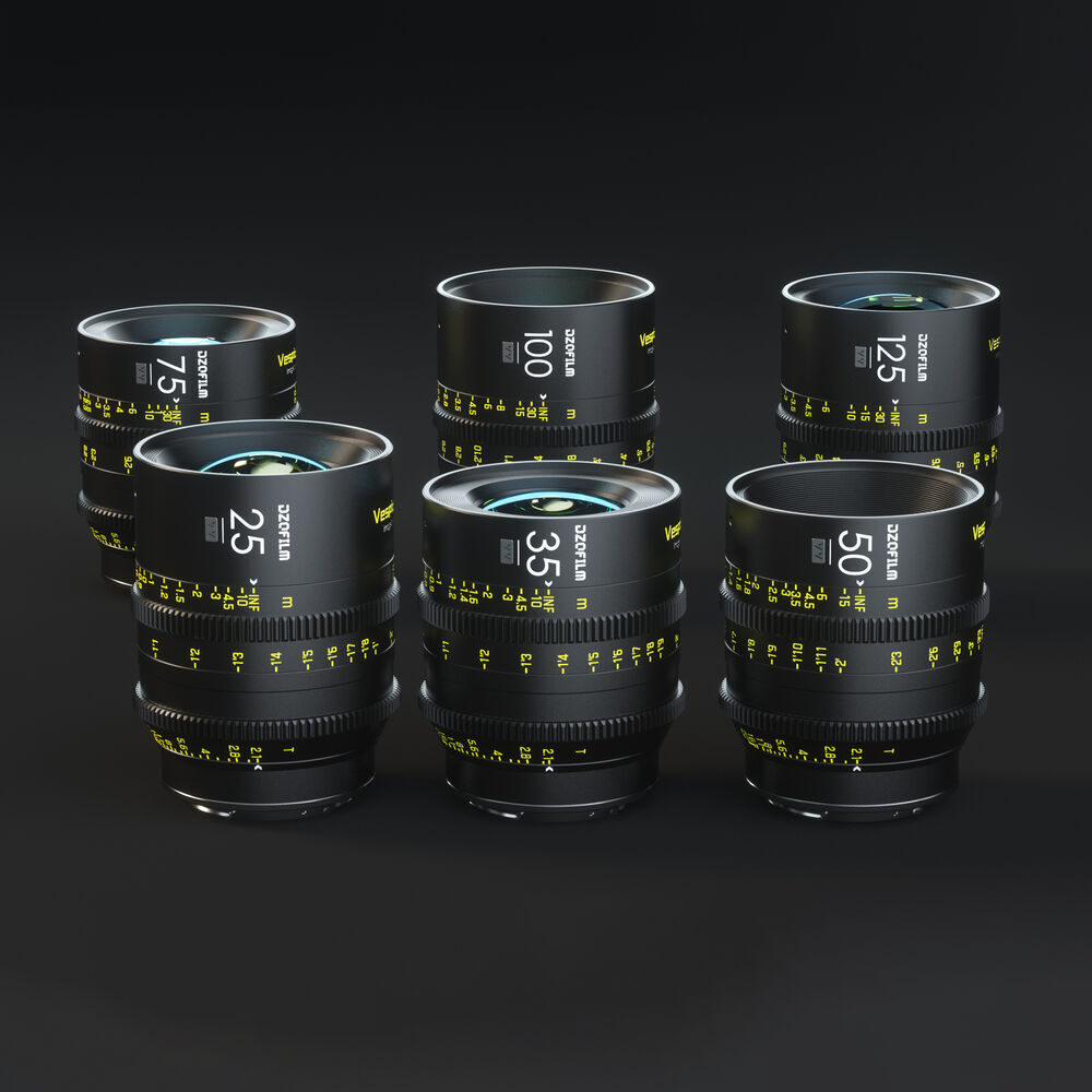 DZOFILM Vespid Kit A EF Mount (25, 35, 50, 75, 100, 125 T2.1)