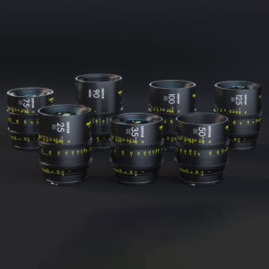 DZOFILM Vespid Kit B EF Mount (25, 35, 50, 75, 100, 125 T2.1 + Macro 90mm T2.8)