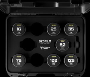 DZOFILM Vespid Prime 16/25/35/50/75/100/125mm (PL_Black_Case_7pcs)