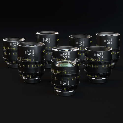 DZOFILM Vespid Prime 8-Lens Kit - PL Mount (16/25/35/50/75/90/100/125mm)