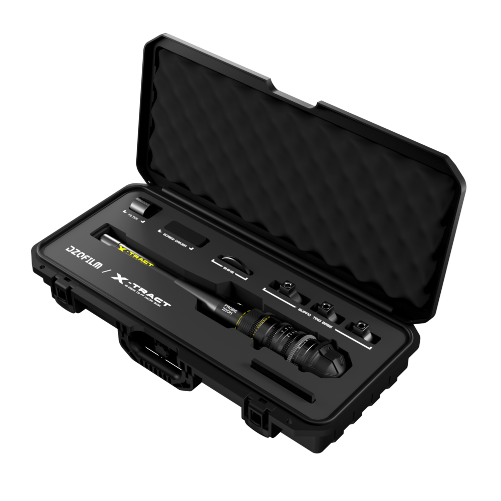 DZOFILM X-tract 18-28mm Metric 0° T8 PL mount with hard case