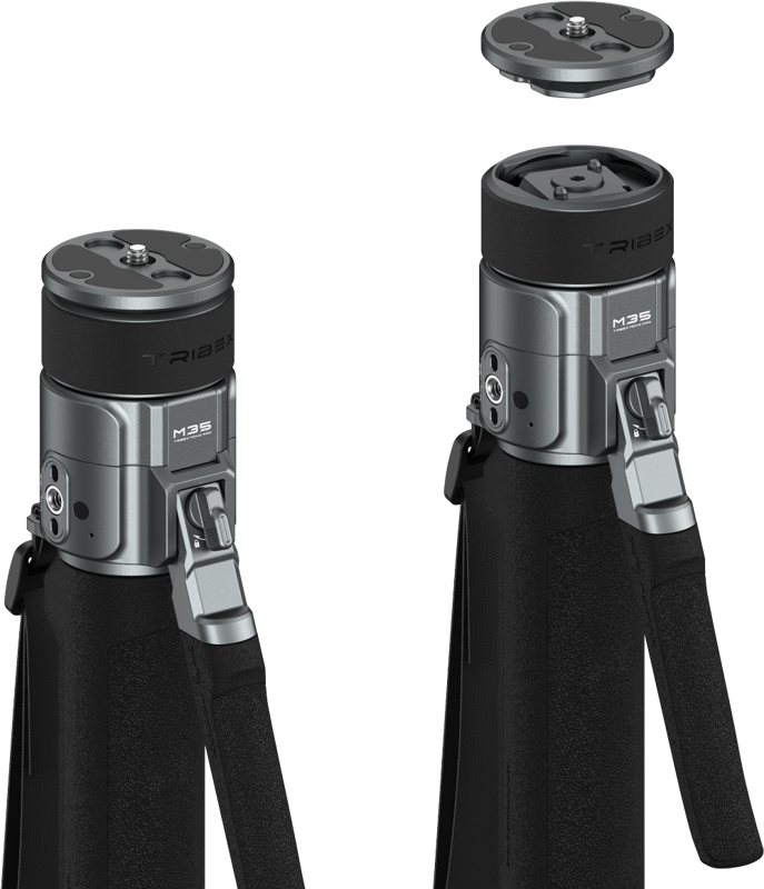 SMALLRIG 6285 Potato Jet TRIBEX PRO X-Clutch Hydraulic Monopod (Photography Version)