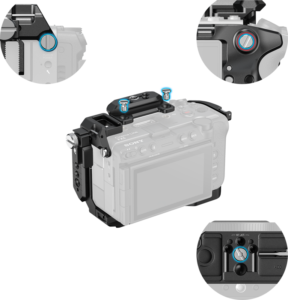 SMALLRIG 6776 HawkLock Cage for Sony FX5