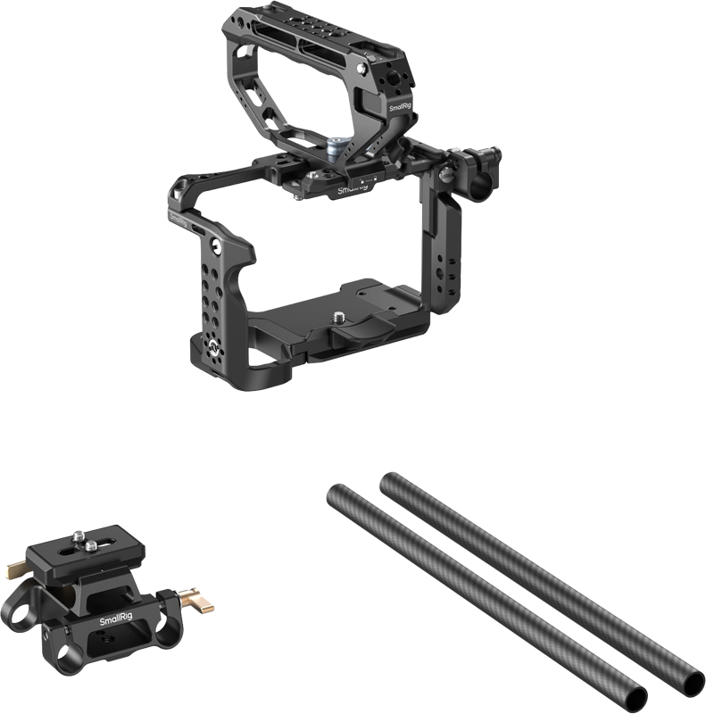 SMALLRIG 6924 HawkLock Advanced Cage Kit with Dual Rod System