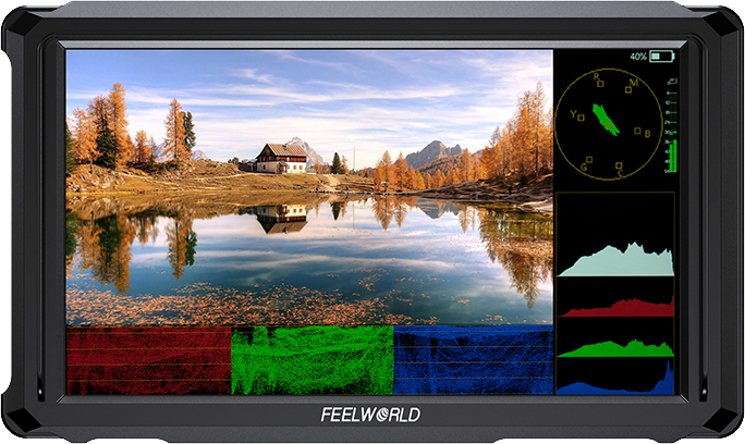 FEELWORLD Monitor FW568 PRO 6"