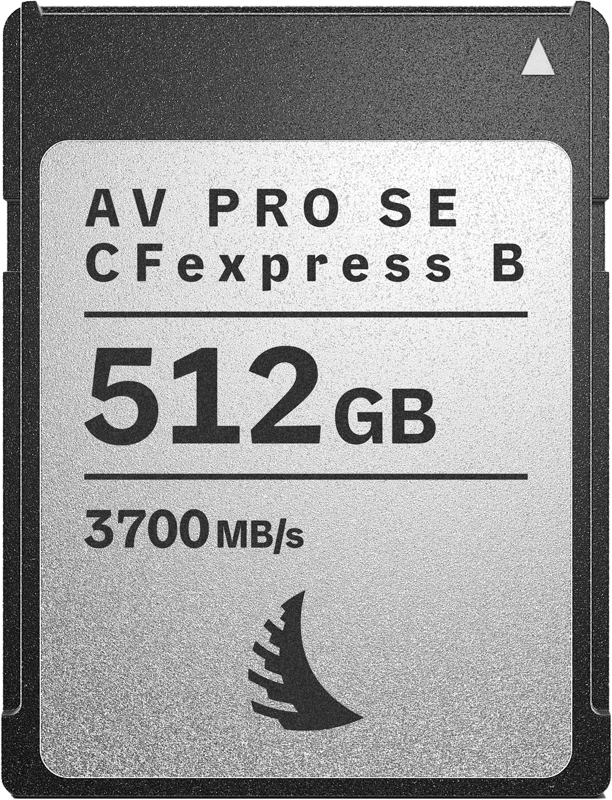 ANGELBIRD CFexpress 4.0 Type B AV PRO SE CFexpress B v4 MK2, R3700/W1100 I SR3500/SW1050 (4.0) 512GB