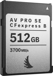 ANGELBIRD CFexpress 4.0 Type B AV PRO SE CFexpress B v4 MK2, R3700/W1100 I SR3500/SW1050 (4.0) 512GB